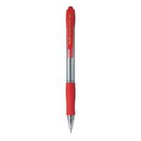 Penna a sfera a scatto Supergrip - punta media 1 mm - rosso - conf. 12 pezzi - Pilot - 001442 - 4902505154898 - DMwebShop