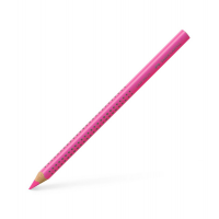 Matita evidenziatore Textliner Dry 1148 Grip Jumbo - Ø mina 5,4 mm - rosa - Faber Castell 114828