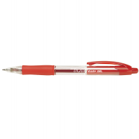 Penna a sfera a scatto Easy gel - punta 0,5 mm - rosso - Tratto - 827702 - 8000825827723 - DMwebShop
