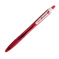 Penna a sfera a scatto Rexgrip Begreen - punta 1 mm - rosso - Pilot - 040012 - 4902505324758 - DMwebShop