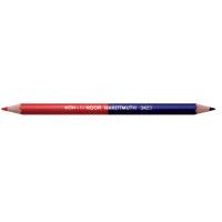 Matita bicolore grossa - rosso-blu - Koh I Noor - conf. 12 pezzi - H3423 - 8032173007724 - DMwebShop