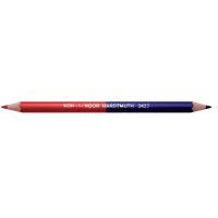 Matita bicolore grossa - rosso-blu - Koh I Noor - conf. 12 pezzi - H3423