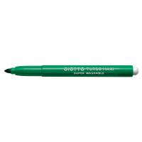 Pennarello Turbomaxi Monocolore - punta Ø 5 mm - verde cinabro - conf. 12 pezzi - Giotto - 456020 - 8000825022814 - DMwebShop