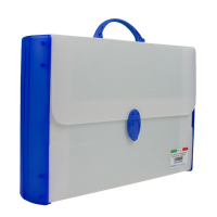 Valigetta polionda 254-R - 28 x 38 cm - dorso 8 cm - rigido - Balmar 2000 - 100501089 - 8010151003210 - DMwebShop