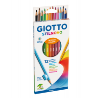 Pastelli Stilnovo - Ø mina 3,3 mm - astuccio 12 pezzi - Giotto - 256500 - 8000825256509 - DMwebShop