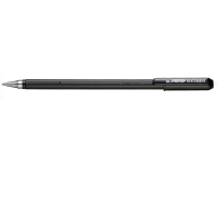 Penna a sfera con cappuccio Superb Document - punta 1 mm - nero - conf. 12 pezzi - Pentel - BK77MDK - 3474371770058 - DMwebShop