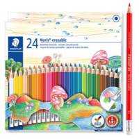 Pastelli colorati Noris cancellabile 144 50 - astuccio 24 matite - Staedtler - 14450NC24 - 4007817144329 - DMwebShop