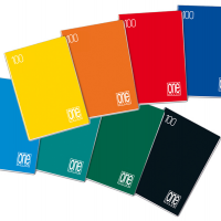Maxiquaderno One Color - A4 - punto metallico - 1 rigo - 18+1 fogli - 100 gr - Blasetti - 1926 - 8007758219267 - DMwebShop