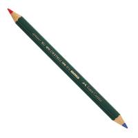 Matita bicolore grossa - rosso-blu - conf. 12 pezzi - Faber Castell - 117500 - 4005401175001 - DMwebShop