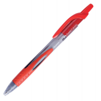 Penna a sfera a scatto Super - punta 1,0 - rosso - Faber Castell - 143821 - DMwebShop