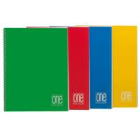 Maxiquaderno One Color - A4 - senza fori - 60 fogli - 80 gr - quadretto 4 mm - spiralato - conf. 5 pezzi - Blasetti - 1142 - 8007758011427 - DMwebShop
