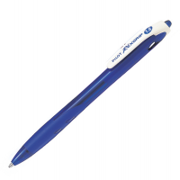 Penna a sfera a scatto Rexgrip Begreen - punta 1,6 mm - blu - conf. 10 pezzi - Pilot - 040306 - 4902505413742 - DMwebShop