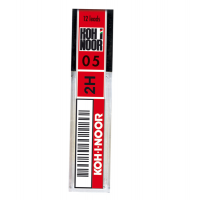 Micromine - mina 0,5 mm - gradazione 2H - astuccio 12 mine - conf. 12 pezzi - Koh-i-noor - E205-2H - 8032173005928 - DMwebShop