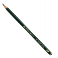 Matita in grafite Castell 9000 - gradazione 2B - esagonale - conf. 12 pezzi - Faber Castell - 119002 - 4005401190028 - DMwebShop