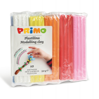 Panetto plastilina - 10 colori - 55 gr - Primo-morocolor