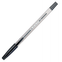 Penna a sfera con cappuccio - punta media 1 mm - nero - conf. 50 pezzi - Starline - STL1108 - 8025133030658 - DMwebShop