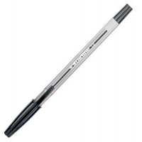 Penna a sfera con cappuccio - punta media 1 mm - nero - conf. 50 pezzi - Starline - STL1108. - 8025133030658 - DMwebShop