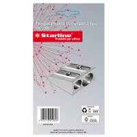 Temperamatite senza contenitore - 2 foro - in metallo - Starline - STL2305. - 8025133019806 - DMwebShop
