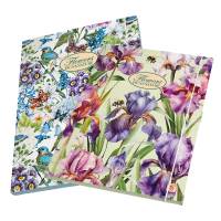Cartellina Nature Flowers - 26 x 34,5 cm - 3 lembi - con elastico - conf. 6 pezzi - Pigna - 00547973L - 8005235354623 - DMwebShop