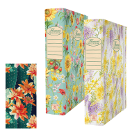 Cartella progetti Nature Flowers - 26 x 34 cm - dorso 7 cm - con elastico - conf. 3 pezzi - Pigna - 0089255D7 - 8014819353297 - DMwebShop