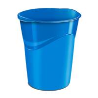 Cestino Gloss - altezza 33,4 cm - Ø 30,5 cm - 14 lt - blu oceano - Cep - 1002800351 - 3462159001302 - DMwebShop