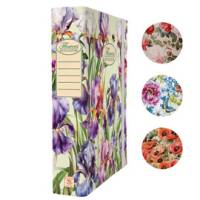 Cartella progetti Nature Flowers 26 x 34 cm dorso 7 cm con elastico - 5478