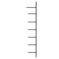 Pettini SureBind per rilegatura - 10 denti - 75 mm - nero - conf. 100 pezzi - GBC - 3700510 - 80509005102 - DMwebShop