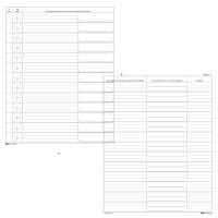 Registro cronologico - 31 x 24,5 cm - 14 pagine - conf. 5 pezzi - Edipro - E2149 - 8023328214906 - DMwebShop