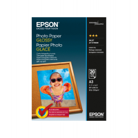 Carta Fotografica Photo Paper Glossy - A3 - 20 Fogli - Epson - C13S042536 - 8715946529219 - DMwebShop