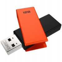 Memoria USB 2.0 - C350 - 128 Gb - Arancione - Emtec - ECMMD128GC352 - 3126170159854 - DMwebShop