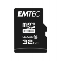 Micro SDHC Class 10 Classic - 32 Gb - Emtec - ECMSDM32GHC10CG - 3126170158505 - DMwebShop