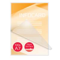 Pouches per plastificazione - A7 - 80 x 111 mm - 2 x 125 micron - scatola 100 pezzi - conf. 5 pezzi - GBC - IB581076 - 13465581076 - DMwebShop