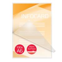 Pouches per plastificazione - A6 - 111 x 154 mm - 2 x 75 micron - scatola 100 pezzi - GBC - 3743152 - 33816032781 - DMwebShop