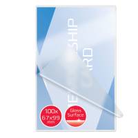 Pouches per plastificazione - badge - 67 x 99 mm - 2 x 125 micron - conf. 100 pezzi - GBC - 3743177 - 33816034891 - DMwebShop