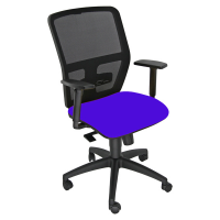Seduta operativa ergonomica Kemper A - braccioli regolabili - blu - Unisit - KMA/EB - 8050043748232 - DMwebShop