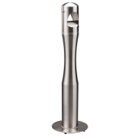 Portacenere a colonnna - Ø 13 cm - H 108 cm - acciaio inox - Medial International - 108007 - 8033433773342 - DMwebShop