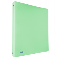 Raccoglitore Pastel - PPL - dorso 3 cm - f.to utile 22 x 30 cm - 4 anelli 30 mm - verde - Favorit - 400116643 - 8006779023532 - DMwebShop