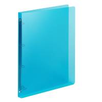 Raccoglitore Lumina - 4 anelli tondi - Ø 15 - dorso 2 cm - f.to utile 22 x 30 cm - PP - blu - Favorit - 400116630 - 8006779023082 - DMwebShop