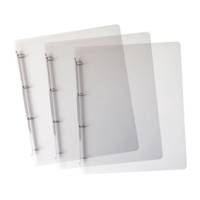 Raccoglitore Lumina - PPL - 4 anelli tondi - diametro 15 - dorso 2 cm - f.to utile 22 x 30 cm - trasparente - Favorit - 400083622 - 8006779003367 - DMwebShop