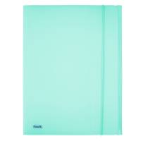Cartella 3L con elastico Pastel - PPL - 24 x 33 cm - celeste - Favorit - 400116601 - 8006779022214 - DMwebShop