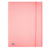 Cartella 3L con elastico Pastel - PPL - 24 x 33 cm - cipria - Favorit - 400116603 - 8006779022375 - DMwebShop