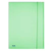 Cartella 3L con elastico Pastel - PPL - 24 x 33 cm - smeraldo - Favorit - 400116604 - 8006779022542 - DMwebShop