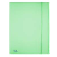 Cartella 3L con elastico Pastel - PPL - 24 x 33 cm - smeraldo - Favorit - 400116604 - 8006779022542 - DMwebShop