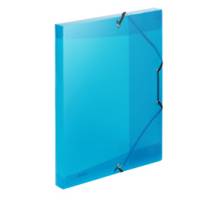 Cartella 3L con elastico Lumina - 24 x 32 cm - blu - dorso 2,5 - Favorit - 400116646 - 8006779023624 - DMwebShop