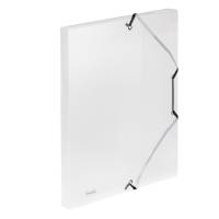 Cartella 3L con elastico Lumina - 24 x 32 cm - trasparente - dorso 2,5 - Favorit - 400116647 - 8006779023662 - DMwebShop