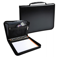 Conferenziere con meccaniscmo Exafolder - PPL - 4 anelli 30 mm - nero - Exacompta - 55634E - 3130630556343 - DMwebShop
