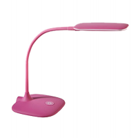Lampada da tavolo a led Candy - 16 x 16 x 33 cm - rosa - Alco U908220