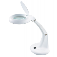 Lampada MiniZoom - 30 x 15,5 cm - a LED - 5 W - lente ingrandimento - bianco - Unilux - 400108074 - 3595560027699 - DMwebShop