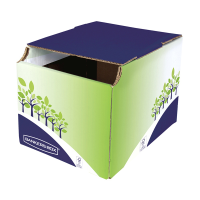 Cestino riciclo da riciclo - 31,5 x 60,8 x 42,7 cm - Fellowes - 8049301 - 43859733408 - DMwebShop