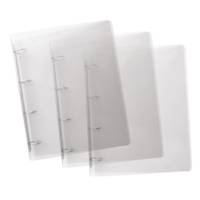 Raccoglitore Lumina 4 anelli tondi 30 mm formato utile 22 x 30 cm PP trasparente Favorit 400083623 - 5299